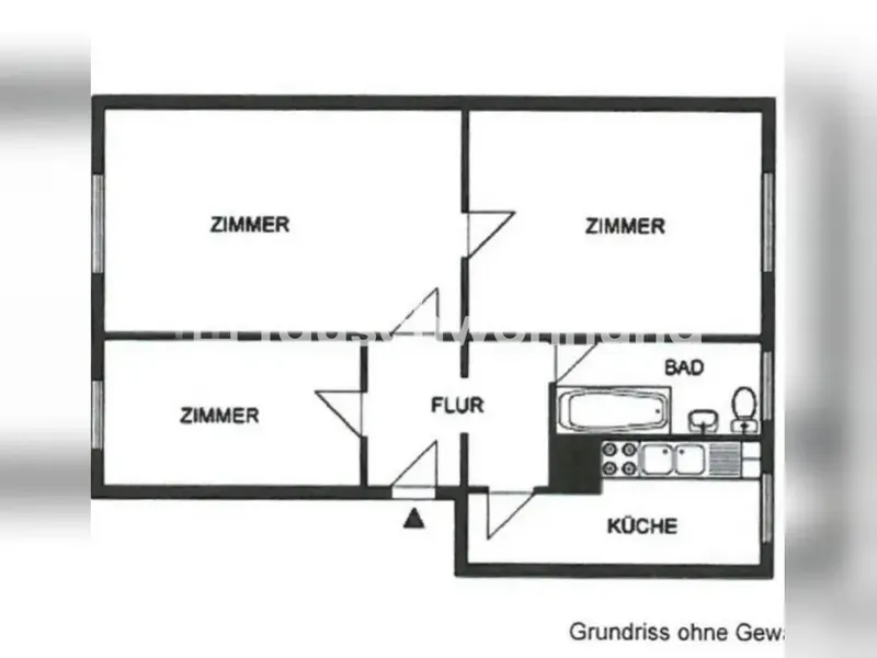 Tauschwohnung: 3 Zimmer Wohnung Berlin-Weißensee — photo 1